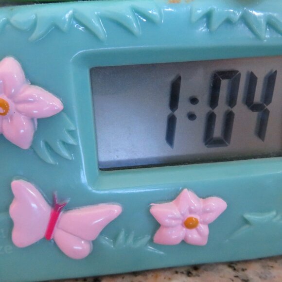 Vintage Disney Tinkerbell Projection Clock Working (93V) - Picture 6 of 9